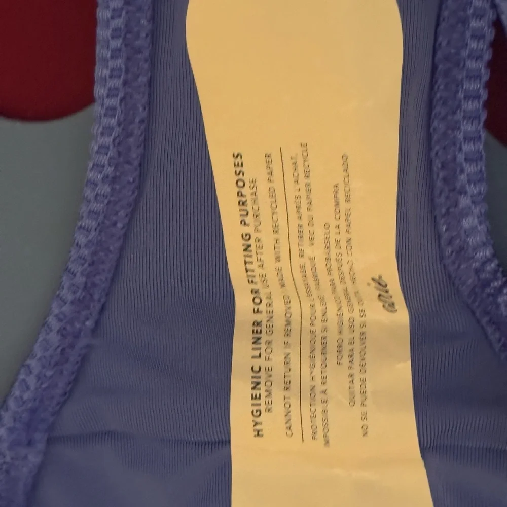 AA-97 Aerie NWT Blue Lined Summer Swim Bikini Bottoms Size‎ XL